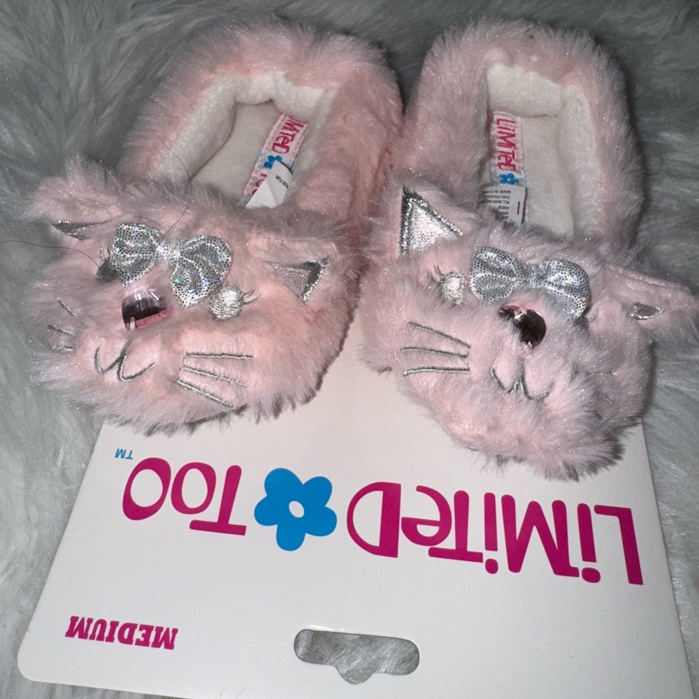 toddler girl slip on slippers